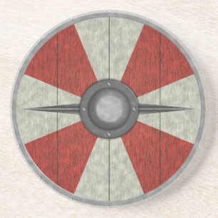 Viking Circle Shield Coaster