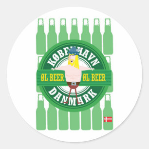 Viking Classic Round Sticker