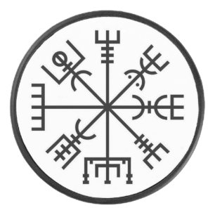 Viking Compass Hockey Puck! Hockey Puck