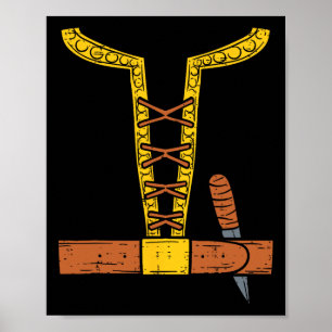 Viking Costume Easy Lazy Dane North Halloween Boys Poster