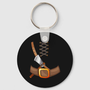 Viking Costume Halloween Trick Or Treating Inspire Key Ring