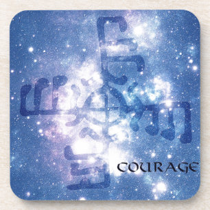 Viking Courage Symbol Coaster