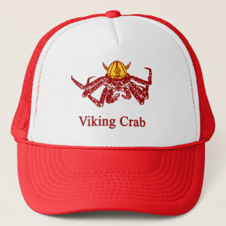 Viking crab trucker hat