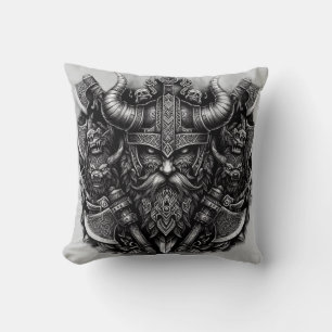 Viking design cushion