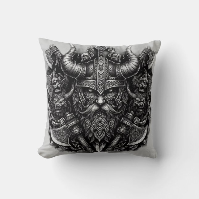 Viking design cushion (Front)