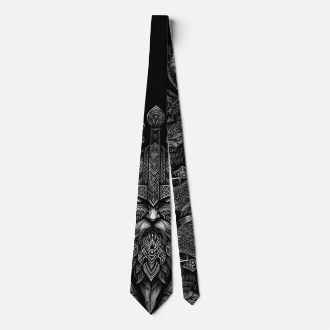 Viking design tie (Front)
