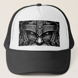 Viking design trucker hat