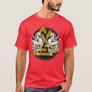 Viking dragons with valknut T-Shirt