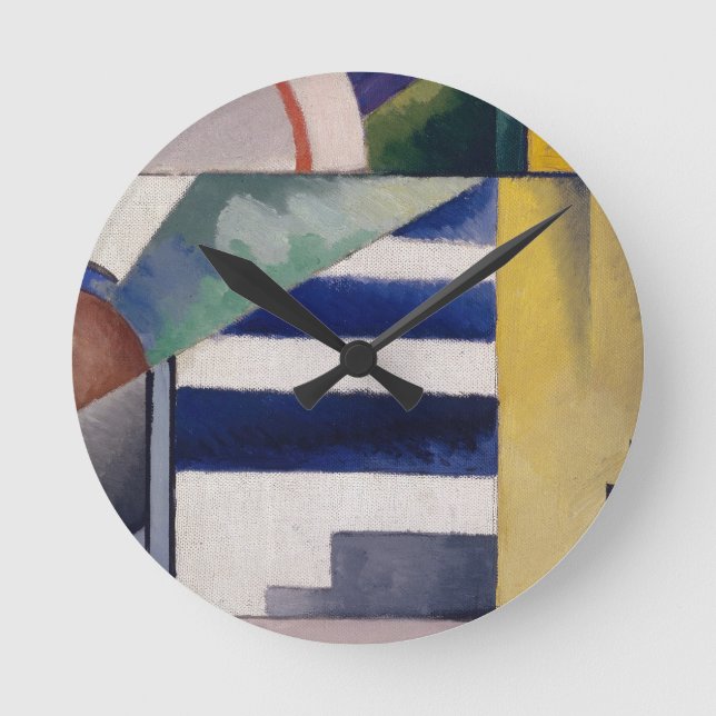 Viking Eggeling (Swedish, 1880 – 1925) Round Clock (Front)