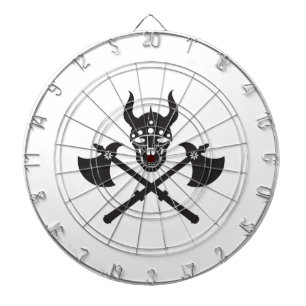Viking emblem dartboard