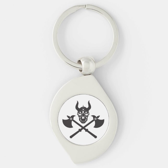 Viking emblem key ring (Front)
