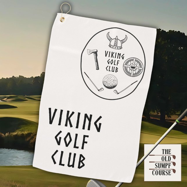 Viking Golf Club Golf Towel (Creator Uploaded)
