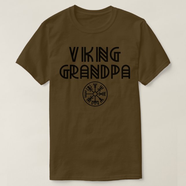 Viking Grandpa 1 T-Shirt (Design Front)