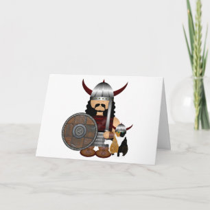 Viking Greeting Card