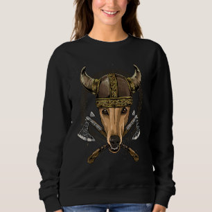 Viking Greyhound Renaissance Norse Pagan Valhalla  Sweatshirt