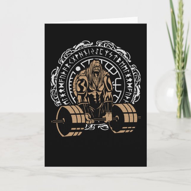 Viking Gym Card (Front)