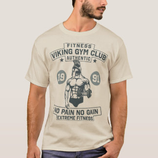 Viking Gym, No Pain No Gain T-Shirt