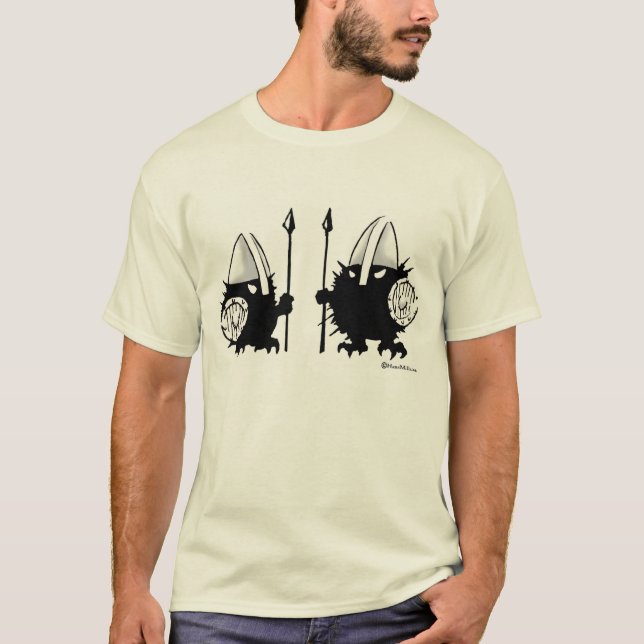 Viking Hedgehogs!! T-Shirt (Front)