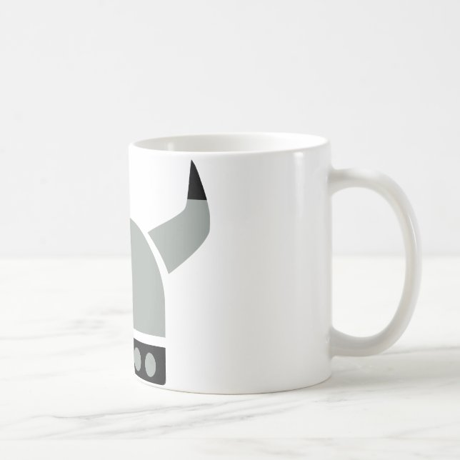 Viking helmet coffee mug (Right)