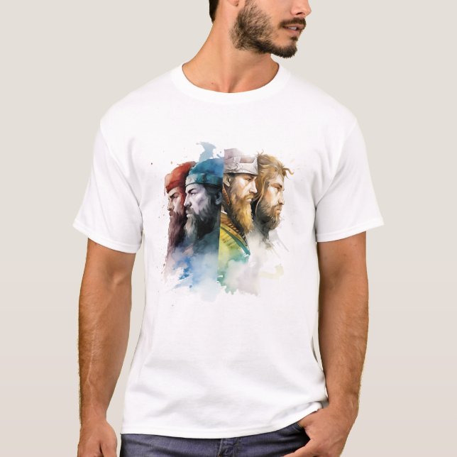 Viking Hero Four Graphic Tee (Front)