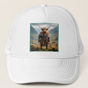 Viking Highland Cow,  Trucker Hat