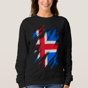 Viking  Icelandic Flag Sweatshirt