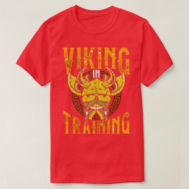 Viking In Training Vikings T-Shirt (Design Front)