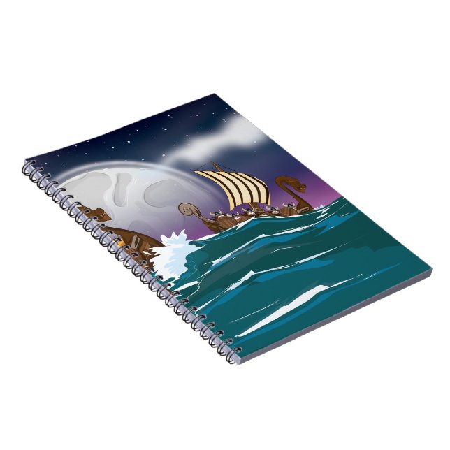 Viking Invasion Fleet Notebook (Right Side)