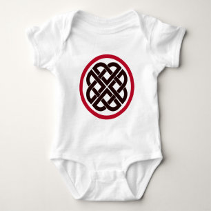 viking knot baby bodysuit