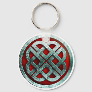 viking knot key ring