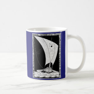 Viking Longship Sailboat Coffee Mug