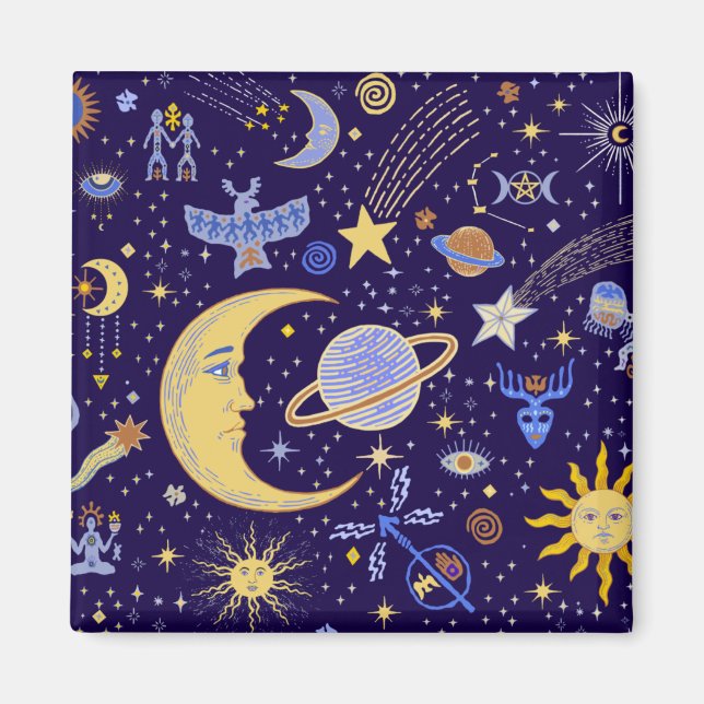 Viking Magic Celestial Dreams Magnet (Front)