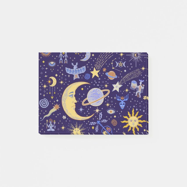 Viking Magic Celestial Dreams Post-it Notes (Front)