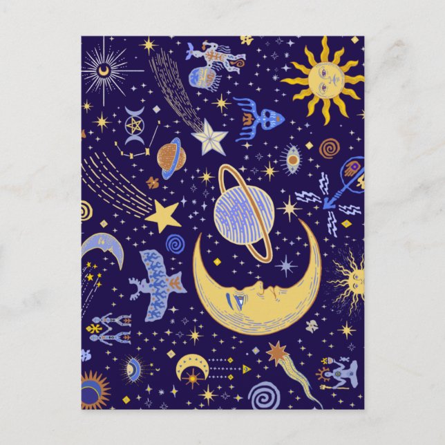 Viking Magic Celestial Dreams Postcard (Front)