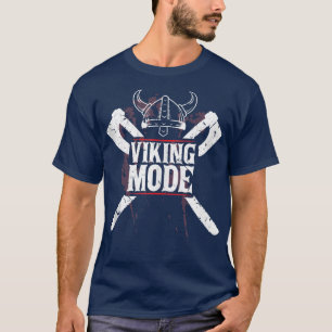 Viking Mode Strongman Weightlifting Powerlifting G T-Shirt