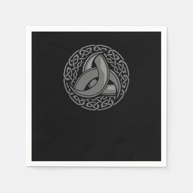 Viking Nordic Warrior Valhalla Napkin (Front)