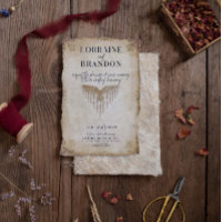 Viking Norse Saga Wedding Invitation