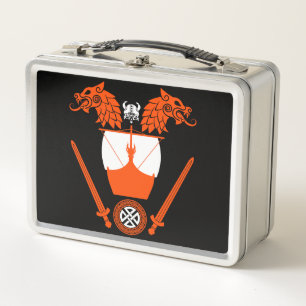 Viking Norsemen Metal Lunch Box