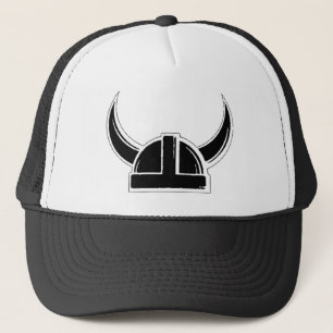 Viking on Funny history explorer helmet battle wa Trucker Hat