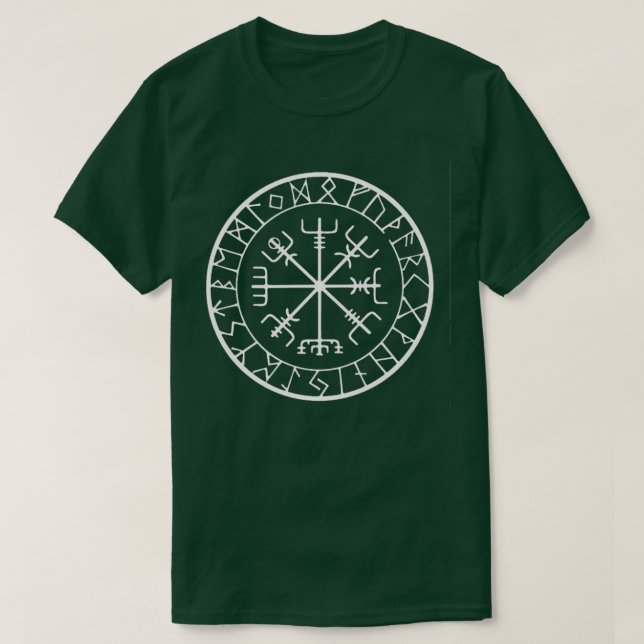 Viking protection runes T-Shirt (Design Front)