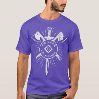 Viking Ragnar  - Ragnar Lothbrok  - Viking Axes  T-Shirt
