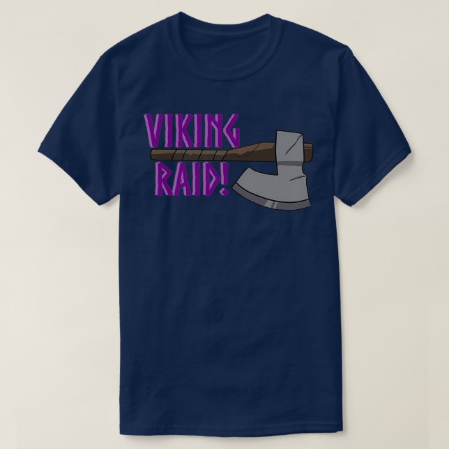 Viking Raid Classic TShirt (Design Front)