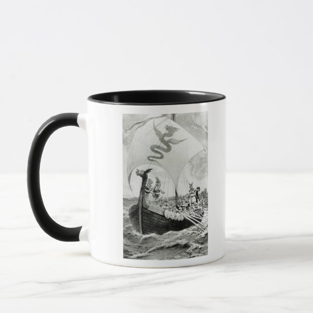 Viking Raiders Mug (Left)
