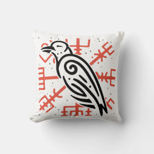 Viking Raven Cushion