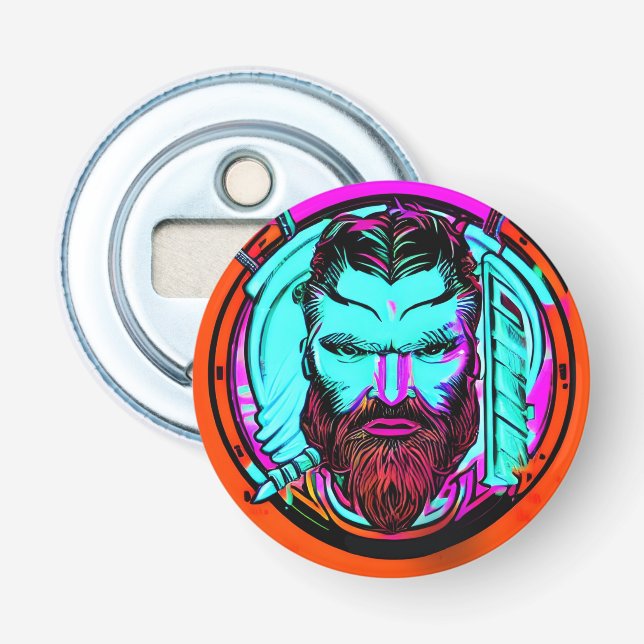 Viking Retro Bottle Opener (Front)