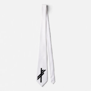 Viking Rune - Luck - black Tie