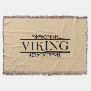 Viking Runes Blanket