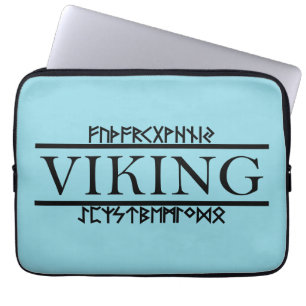 Viking Runes Laptop Sleeves