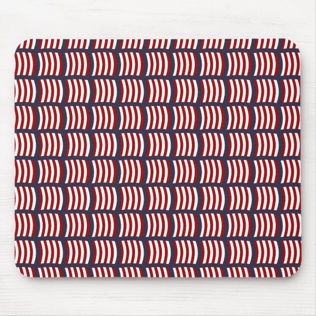 Viking Sails Pattern Mousepad (Front)
