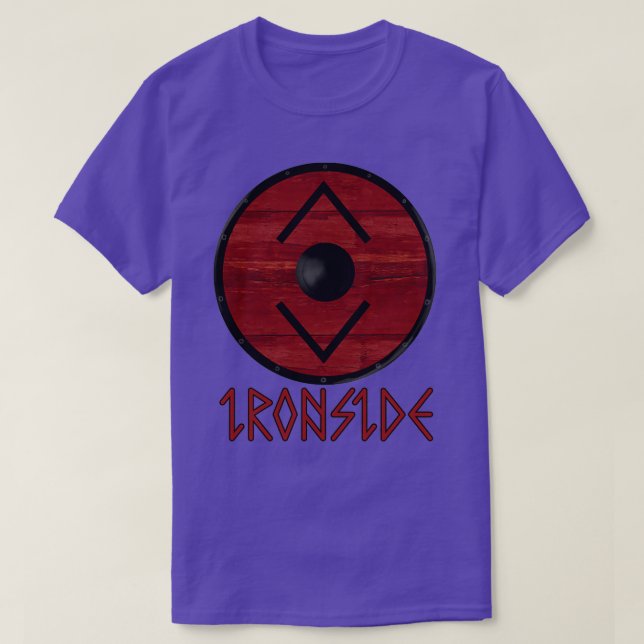 VIKING SHIELD BJORN IRONSIDE T-Shirt (Design Front)